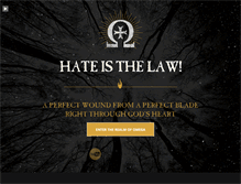 Tablet Screenshot of hate-metal.com